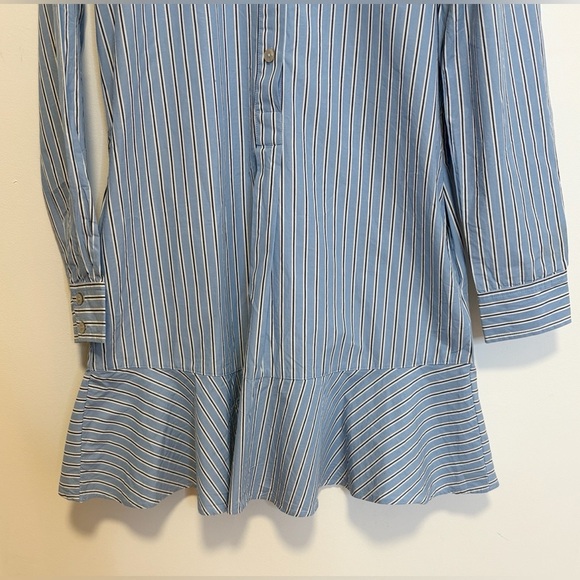 Quince 100% Organic Cotton Poplin Drop Waist Shirt Dress , sz : small - Picture 9 of 14